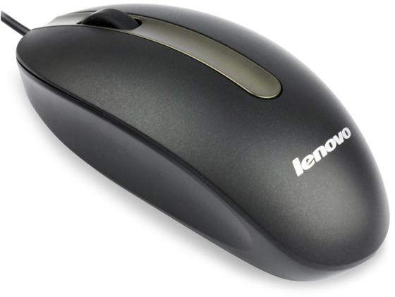 Мышь проводная Lenovo M3803 чёрный USB ультрафиолет 888012601