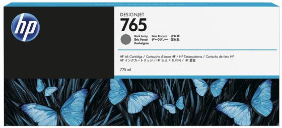 Картридж HP F9J54A №765 для HP Designjet T7200 темно-серый 775мл