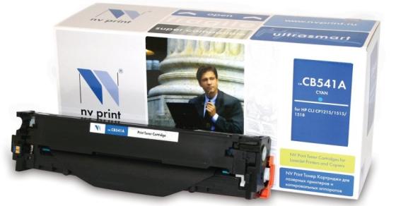 Картридж NV-Print CB541A для для HP Color LaserJet CP1215/1515 1500стр Голубой картридж hi black hb cb541a
