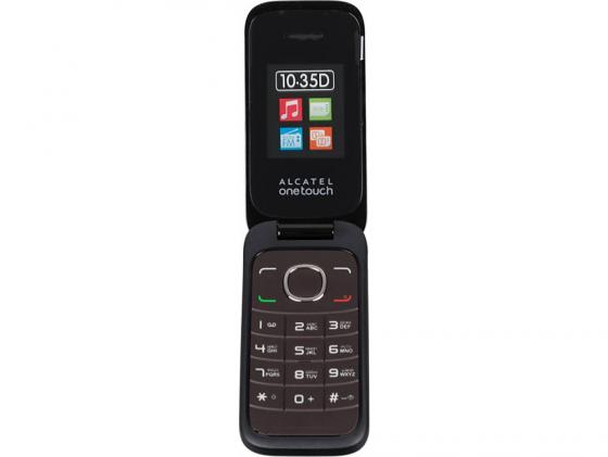 Мобильный телефон Alcatel OneTouch 1035D поддержка двух сим-карт Dark Chocolate коричневый