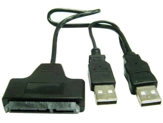 Адаптер-переходник Gembird USB 2.0 - SATA 7+15 pin для 2.5" HDD