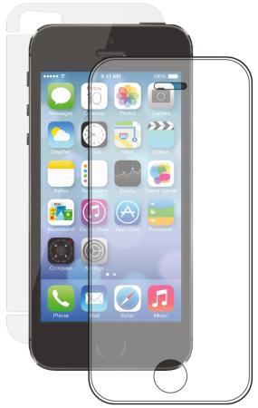 Защитное стекло прозрачная Deppa 61930 для iPhone 5 iPhone 5S iPhone 5C 0.3 мм