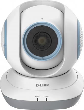 Камера IP D-Link DCS-855L CMOS 1/4" 1280 x 720 H.264 Wi-Fi белый