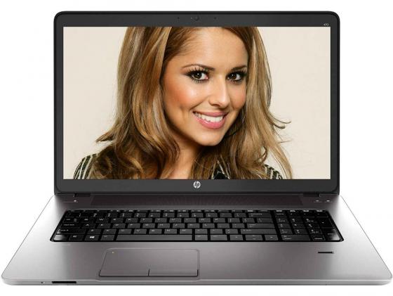 Ноутбук HP Probook 470 G2 17.3" 1600х900 матовый i3-5010U 2.1GHz 4Gb 500Gb HD5500 DVD-RW Bluetooth Wi-Fi Win7Pro Win8.1Pro черный K9J97EA