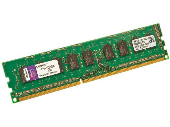 Оперативная память 4Gb PC3-12800 1600MHz DDR3 DIMM ECC Kingston KTH-PL316ES/4G