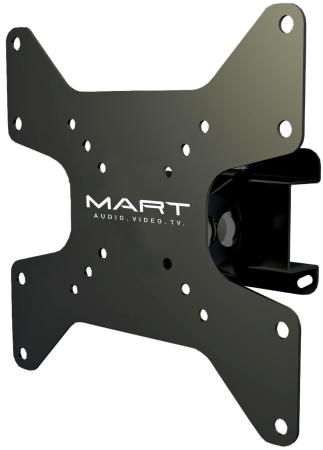 Кронштейн MART 305S черный для 10"-37" настенный от стены 110мм наклон +15/-15° VESA 200x200 до 25кг