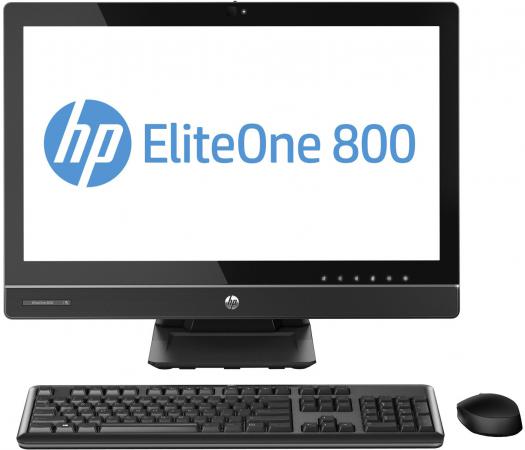 Моноблок HP EliteOne 800 G1 22" 1920x1080 i3-4160 3.6GHz 4Gb 500Gb HD4400 DVD-RW Wi-Fi Bluetooth DOS клавиатура мышь черный J7D40EA