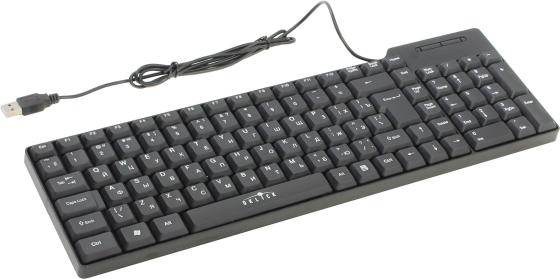 Клавиатура проводная Oklick 190M USB черный 945657