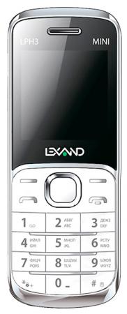 Мобильный телефон LEXAND LPH3 белый 1.44"