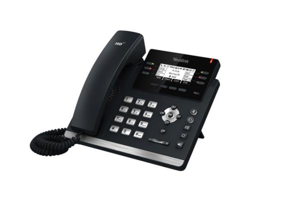 Телефон IP Yealink SIP-T41P 6 SIP-аккаунтов 2x10/100Mbps 2.7" LCD PoE BLF BLA