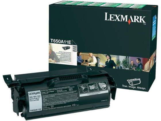 Картридж Lexmark T650A11E для T650/T652/T654 черный 25000стр