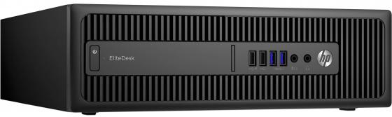 Системный блок HP EliteDesk 800 SFF i3-4160 3.6GHz 4Gb 500Gb HD4400 DVD-RW Win7Pro Win8Pro клавиатура мышь черный J0F05EA