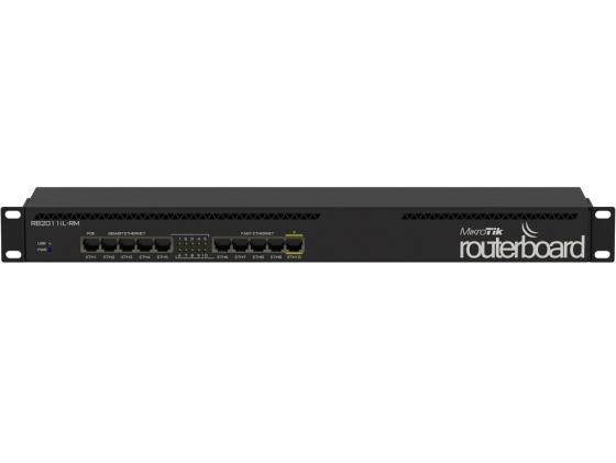 Маршрутизатор Mikrotik RouterBOARD RB2011iL-RM 5x10/100 Mbps 5x10/100/1000 Mbps Rack Mount