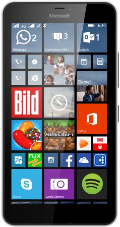 Смартфон Microsoft Lumia 640 XL Dual Sim белый 5.7" 8 Гб A00024396