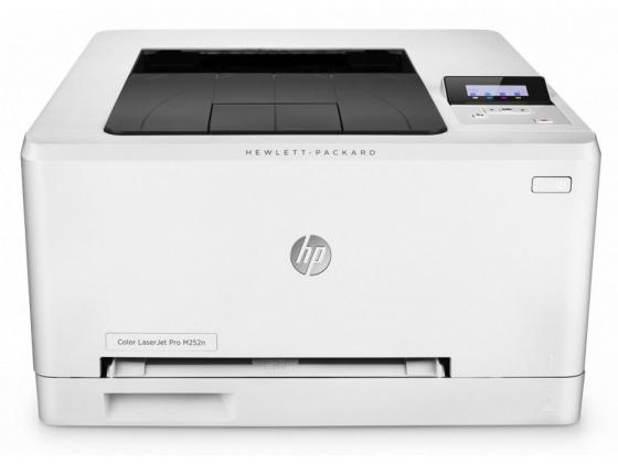 Принтер HP LaserJet Pro M252n B4A21A цветной A4 18ppm 600x600dpi 128Mb Ethernet USB
