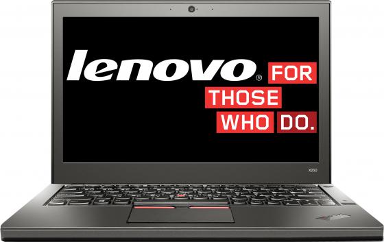 Ноутбук Lenovo ThinkPad X250 12.5" 1920x1080 матовый i5-5200U 2.2GHz 8Gb 240Gb SSD HD5500 Bluetooth Wi-Fi Win7Pro Win8.1Pro черный 20CM003CRT