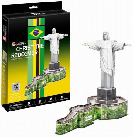 Пазл 3D — CubicFun Статуя Христа-Искупителя (Бразилия)
