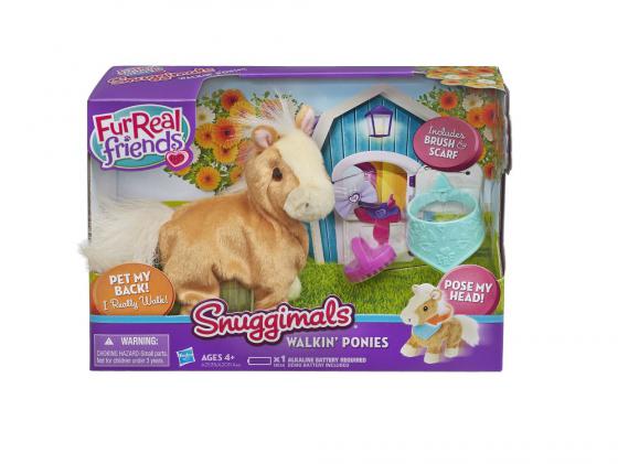 Интерактивная игрушка Hasbro Fur Real Friends Ходячие ласковые зверята Пони от 4 лет бежевый А2535