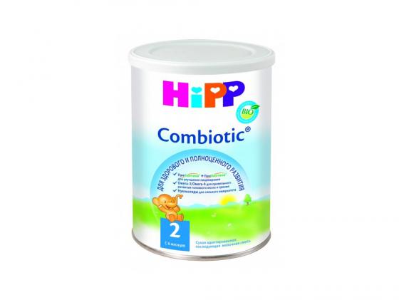 Заменитель Hipp Combiotic 2 с 6 мес. 350 гр.