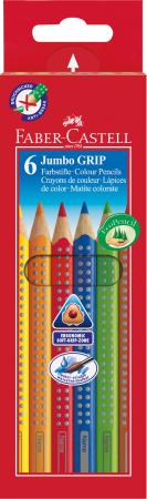 Набор цветных карандашей Faber-Castell Jumbo Grip 6 шт 110906
