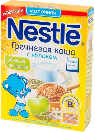 Каша Nestle молочная Гречневая с яблоком с 5 мес. 250 гр.