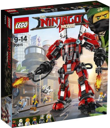 Конструктор LEGO Ниндзяго Огненный робот Кая 944 элемента 70615