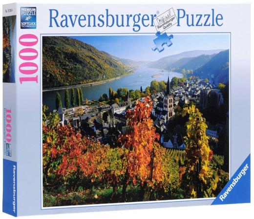 

Пазл 1000 элементов Ravensburger Город на Рейне