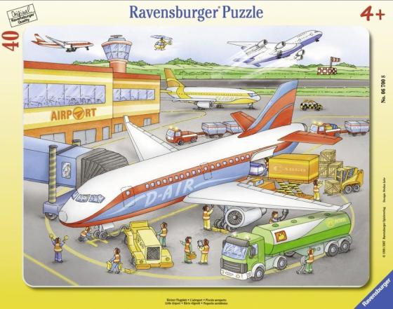 

Пазл 40 элементов Ravensburger Маленький аэропорт 06700