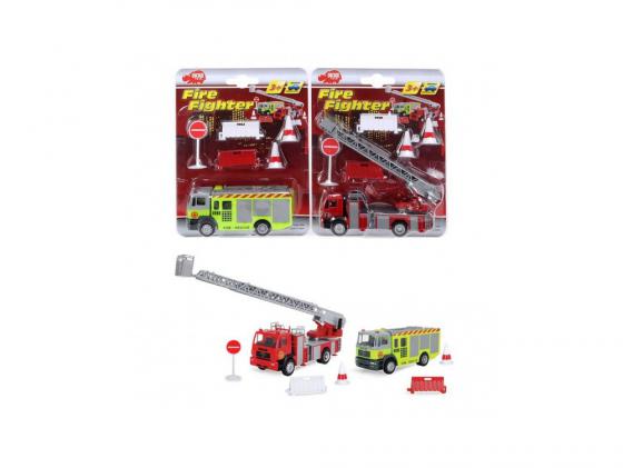 Пожарная машина Dickie кран свободный ход 1 шт 12 см красный 203445397