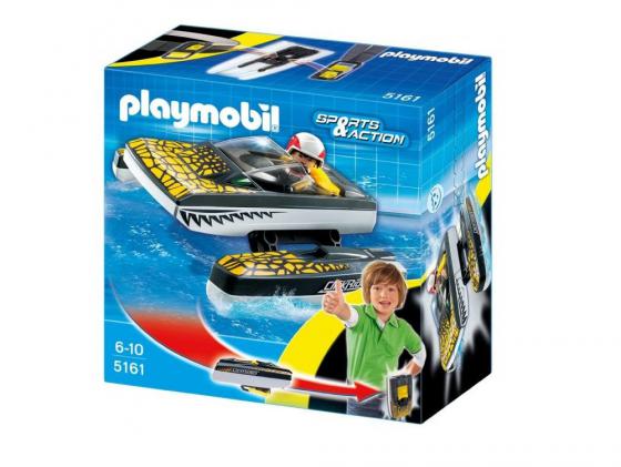 Конструктор Playmobil Нажми и поедет: Скоростная лодка Крок 5161pm