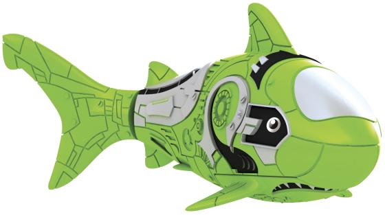 Интерактивная игрушка ZURU RoboFish акула плавает в воде от 3 лет зелёный 2501-7