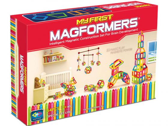 Магнитный конструктор Magformers My First 54 элемента 63108
