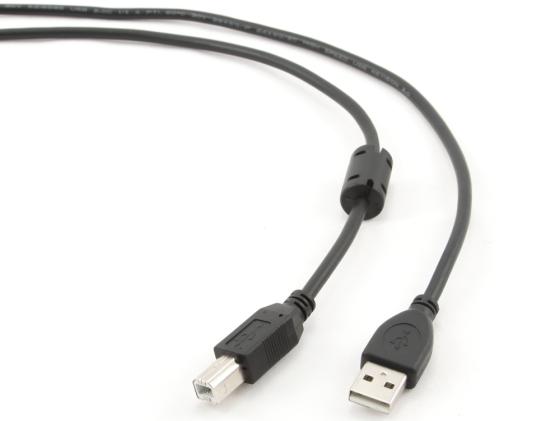 Кабель USB 2.0 AM-BM 4.5м Pro Gembird позолченные контакты ферритовые кольца CCF-USB2-AMBM-15