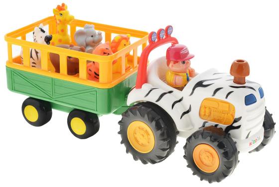 Развивающая игрушка KIDDIELAND трактор"Сафари" 51169