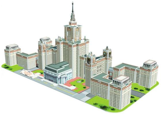 Пазл 3D 118 элементов CubicFun Московский Государственный Университет (Россия)