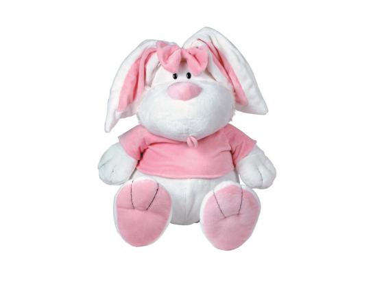 Мягкая игрушка кролик Gulliver 7-42230 сидячий 71 см белый плюш