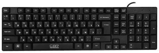 Клавиатура проводная CBR KB 110 USB черный