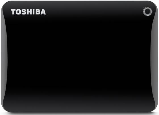 Внешний жесткий диск 2.5" USB3.0 2Tb Toshiba Canvio Connect II HDTC820EK3CA черный