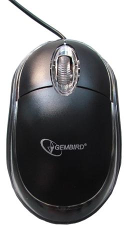 Мышь проводная Gembird MUSOPTI9-900U чёрный USB