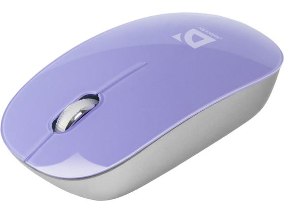 Мышь беспроводная DEFENDER Laguna MS-245 фиолетовый USB