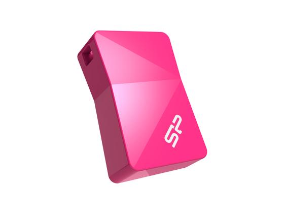 Фото - Флешка USB 16Gb Silicon Power Touch T08 SP016GBUF2T08V1H розовый флеш накопитель silicon power 8gb touch t08 usb 2 0 белый sp008gbuf2t08v1w