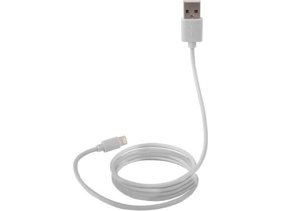 Кабель Canyon CNS-MFICAB01W Apple Lightning MFI 1м белый