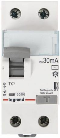 Выключатель дифференциального тока Legrand TX3 2П 25A 30MA-AC 403000