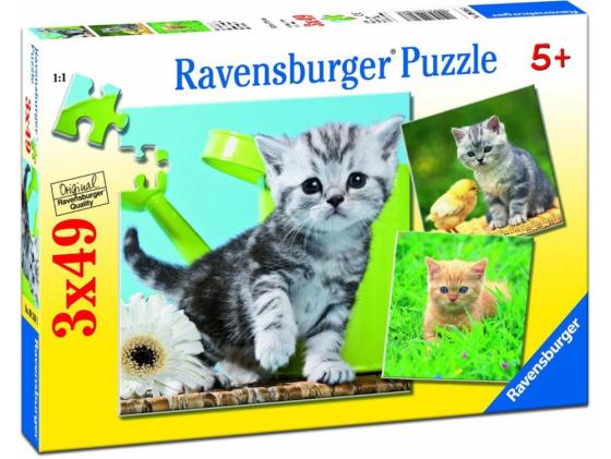 

Набор пазлов Ravensburger Отважный котенок 147 элементов 9308