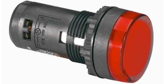Индикаторная лампа Legrand Osmoz со светодиодом 24В красный 24121