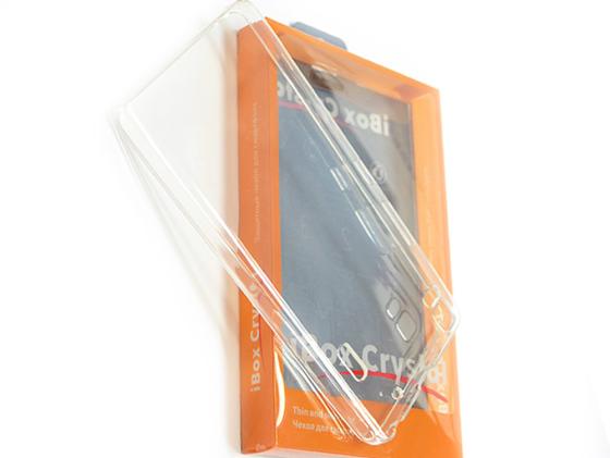 Чехол силикон iBox Crystal для Sony Xperia E4G (прозрачный)