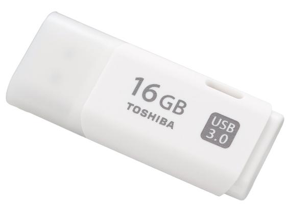 Флешка USB 16Gb Toshiba Hayabusa THN-U301W0160E4 белый