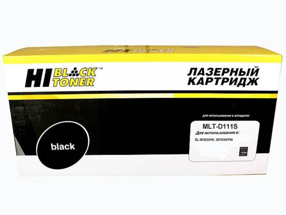 Картридж Hi-Black MLT-D111S для для Samsung SL-M2020/2020W/2070/2070W 1500стр Черный картридж hi black hb cb541a