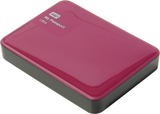 Внешний жесткий диск 2.5" USB3.0 2Tb Western Digital My Passport WDBNFV0020BBY-EEUE красный