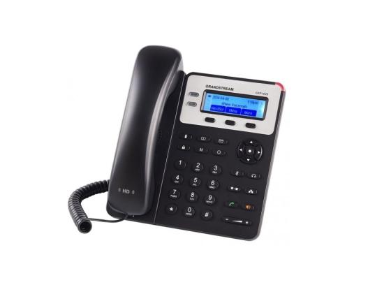 Телефон IP Grandstream GXP1625 2 линии 2 SIP-аккаунта 2x10/100Mbps LCD PoE